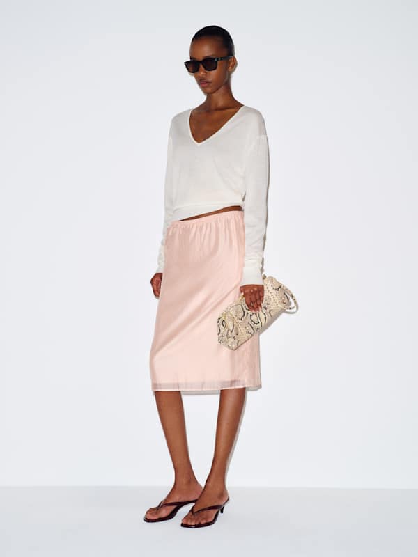 Elana Skirt - Light Pink
