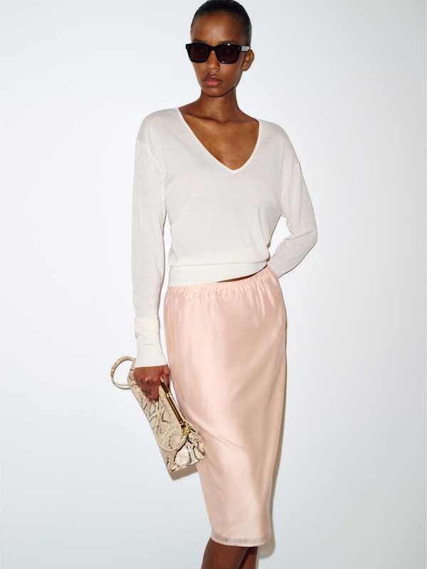 Elana Skirt - Light Pink