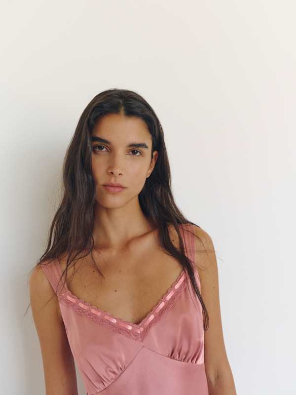 Salome Silk Top - Memory Lane