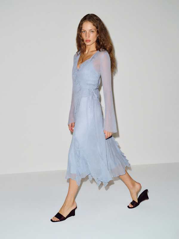 Dahlia Two Piece - Cloud Blue