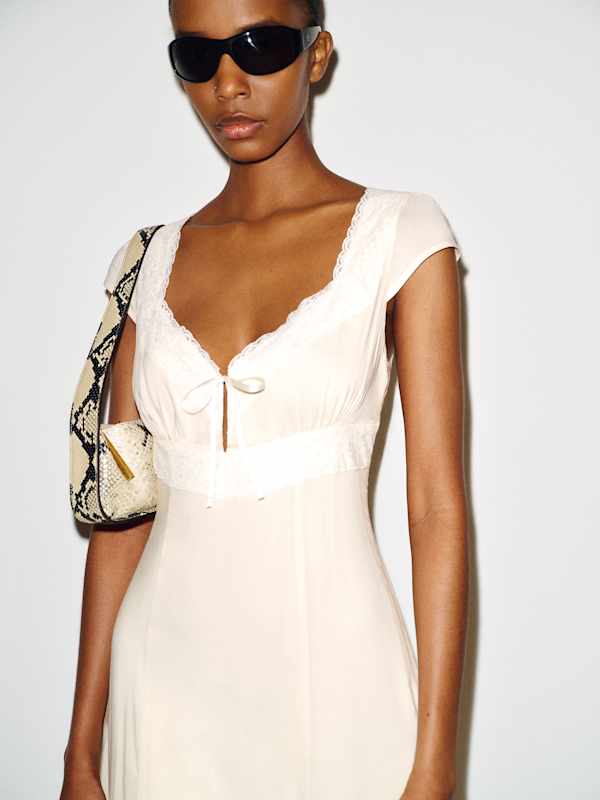 Azelie Dress - Cream