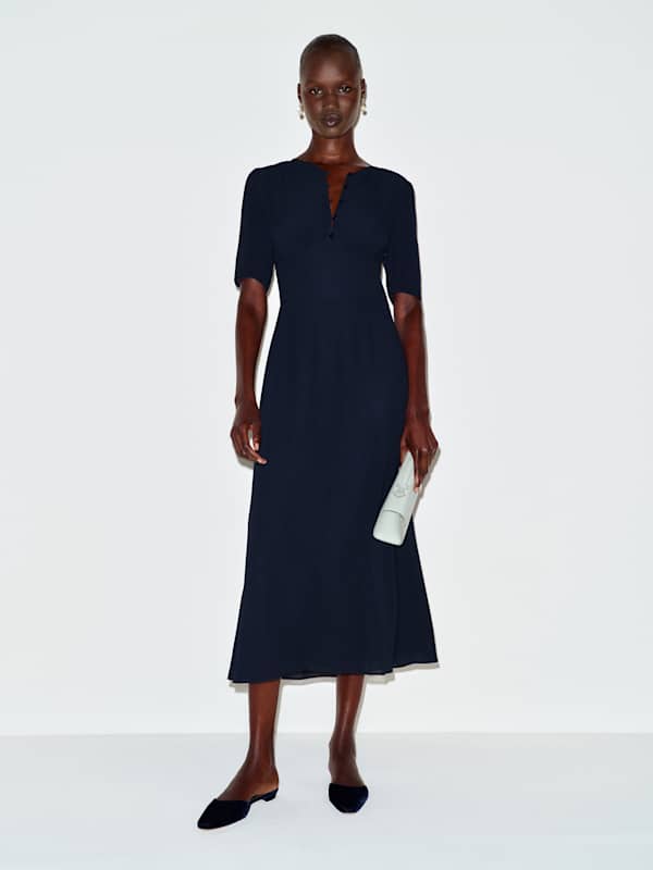 Nerine Dress - Navy