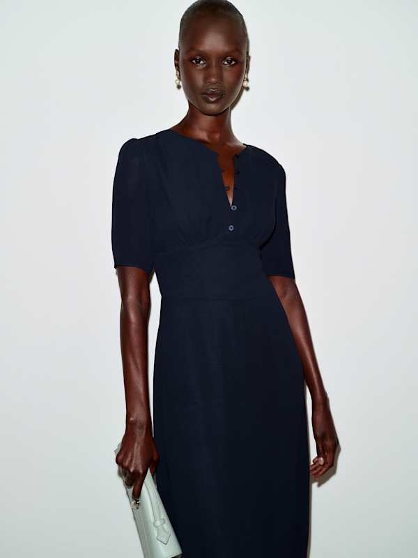 Nerine Dress - Navy