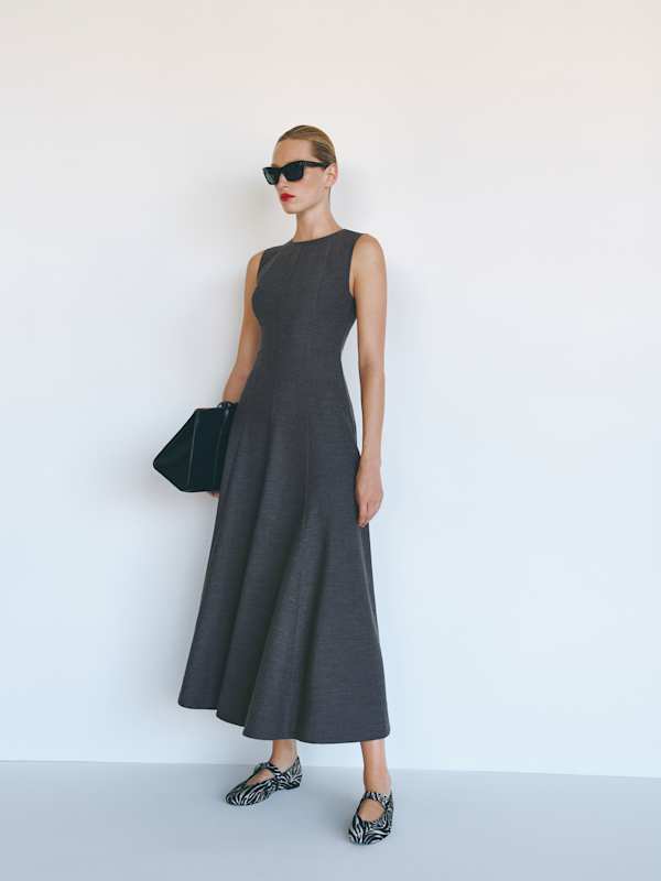 Cecilia Dress - Dark Grey