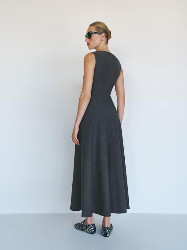 Cecilia Dress - Dark Grey