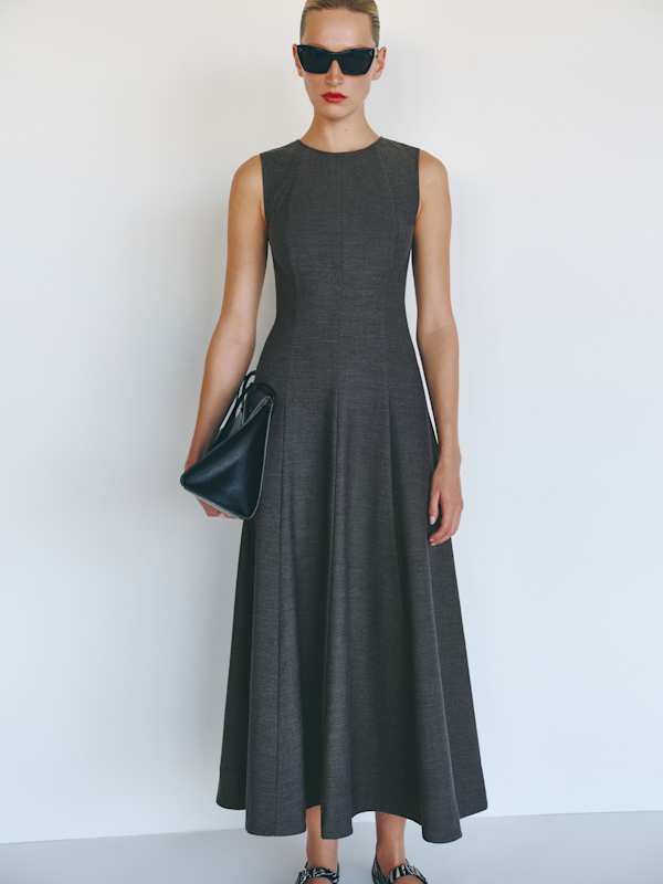 Cecilia Dress - Dark Grey