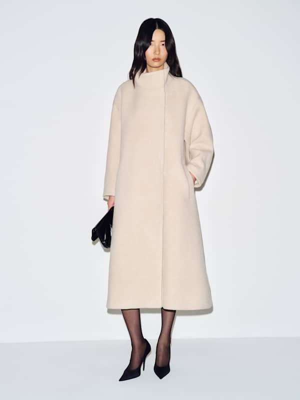 Addison Coat - Cream