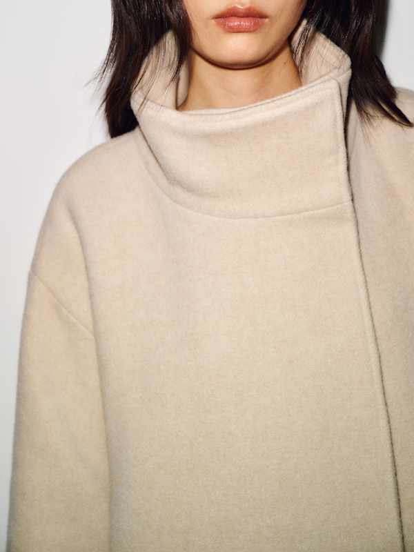 Addison Coat - Cream
