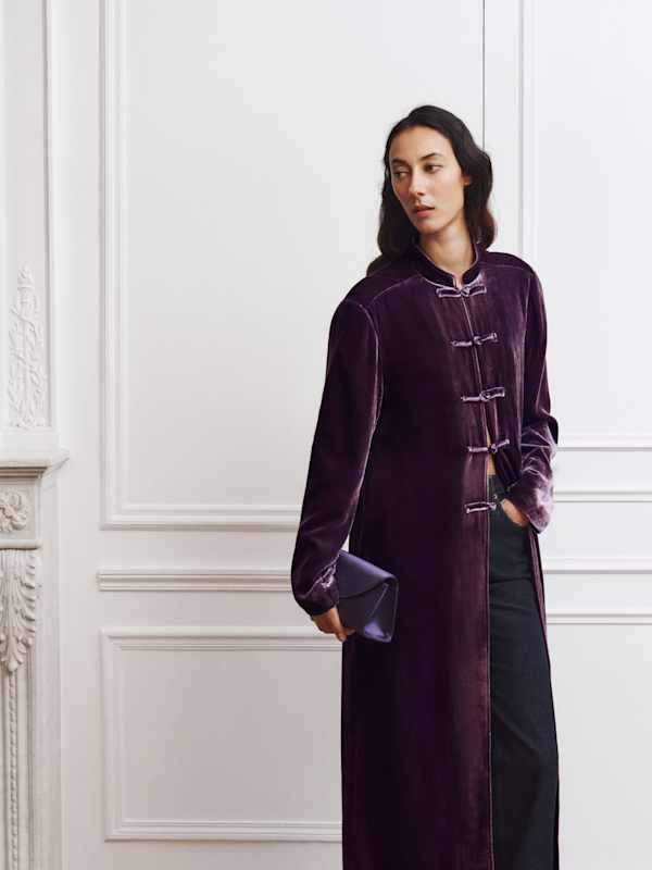 Courtney Coat - Crushed Violet