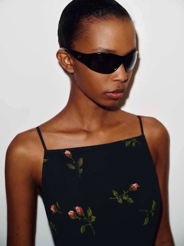 Marcina Dress - Evening Roses