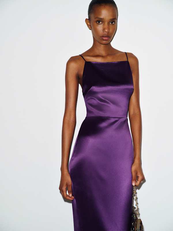 Mariam Dress - Fig