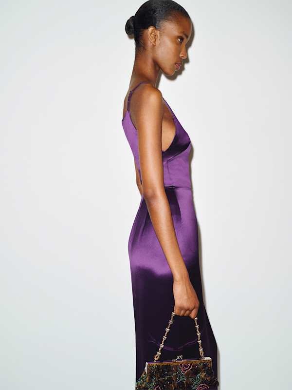 Mariam Dress - Fig