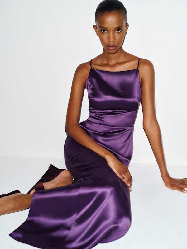 Mariam Dress - Fig