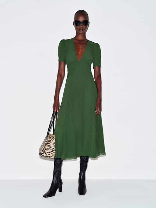 Deja Dress - Evergreen