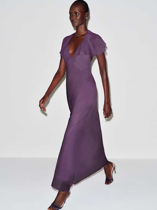 Kyley Dress - Crushed Violet