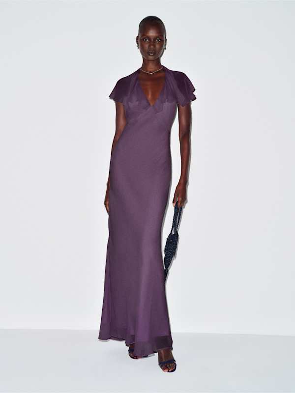 Kyley Dress - Crushed Violet