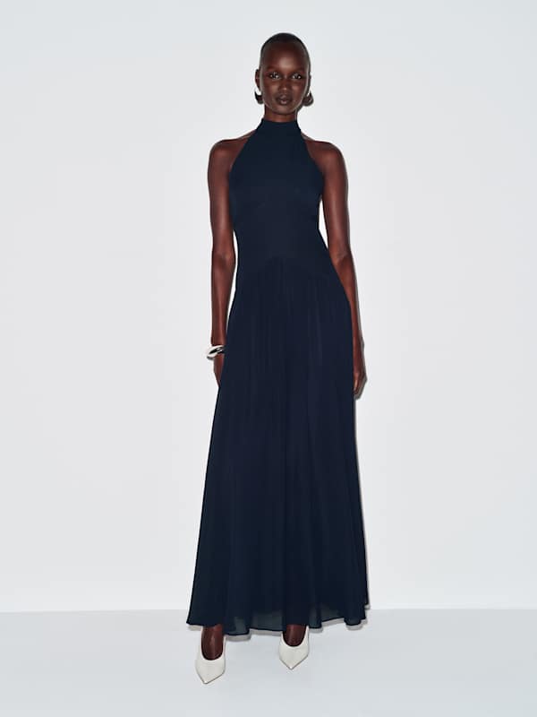 Fabienne Dress - Navy