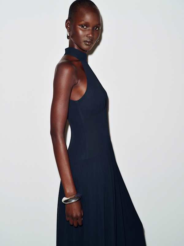 Fabienne Dress - Navy
