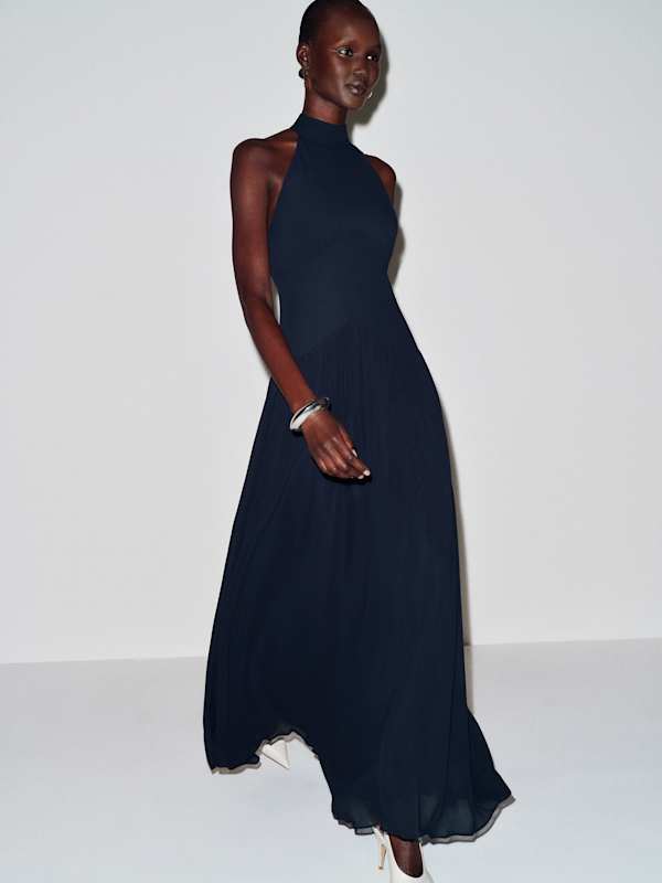 Fabienne Dress - Navy