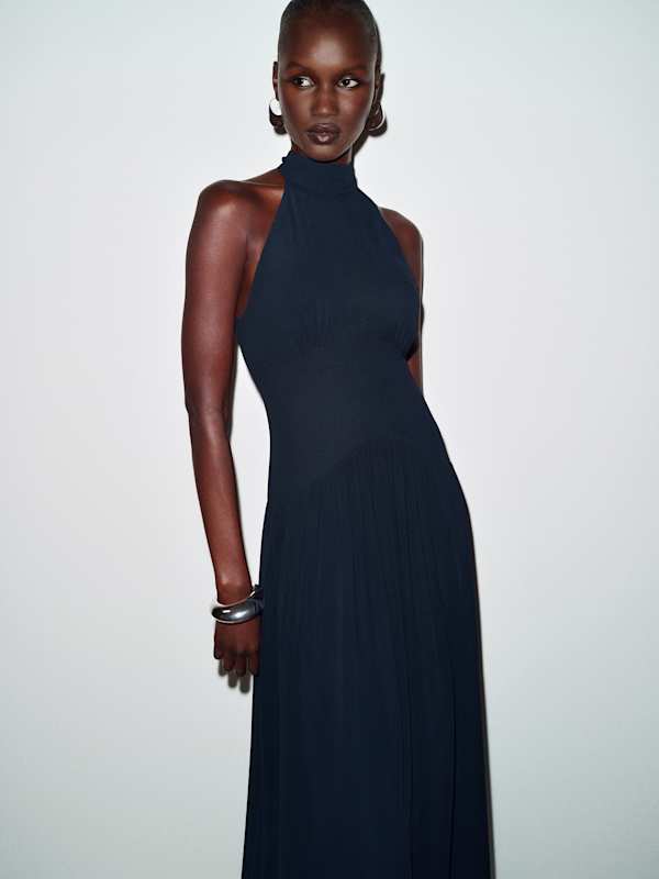 Fabienne Dress - Navy
