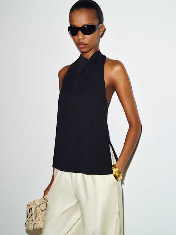 Ember Knit Top - Black