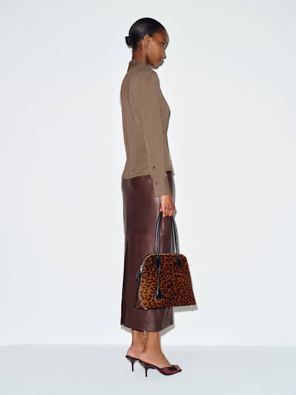 Leven Knit Top - Mushroom