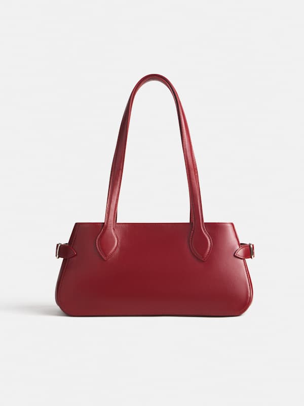Patrizia Shoulder Bag - Oxblood Leather