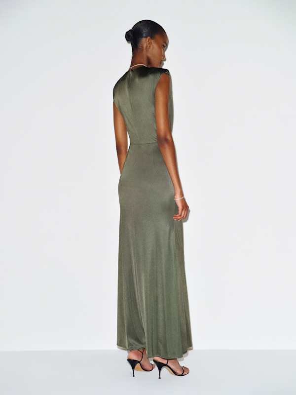 Cali Knit Dress - Olivewood