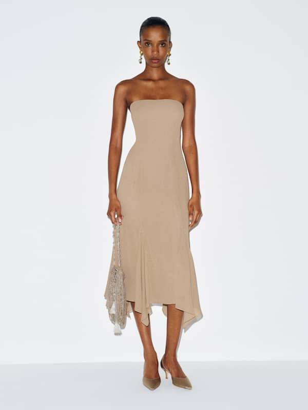 Angeles Dress - Pavement