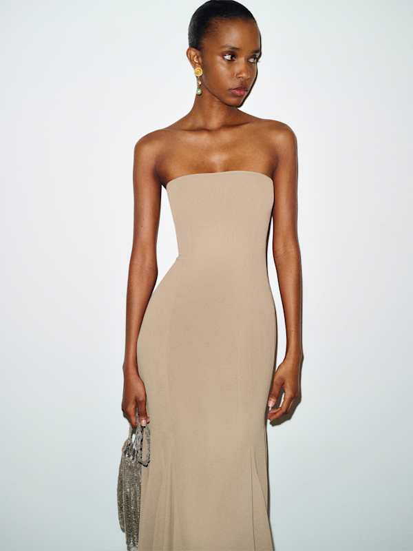 Angeles Dress - Pavement