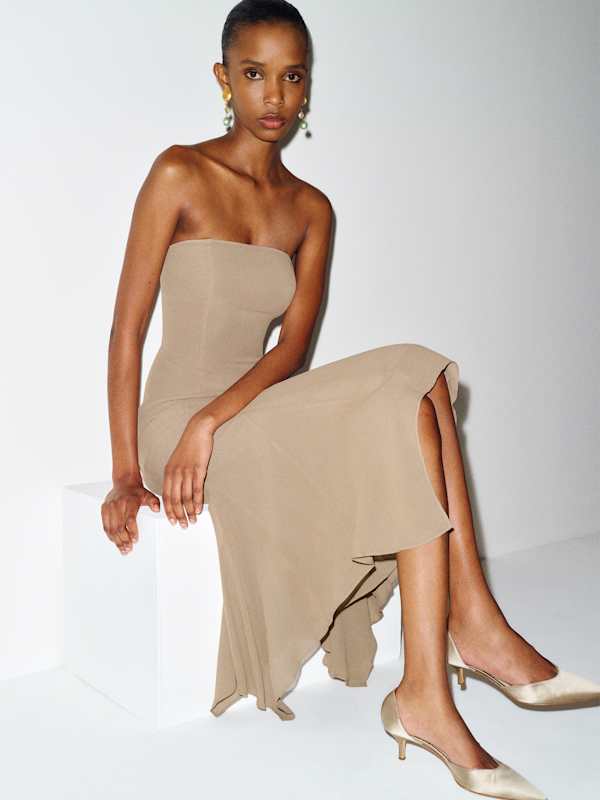 Angeles Dress - Pavement