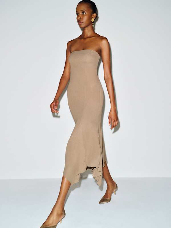 Angeles Dress - Pavement