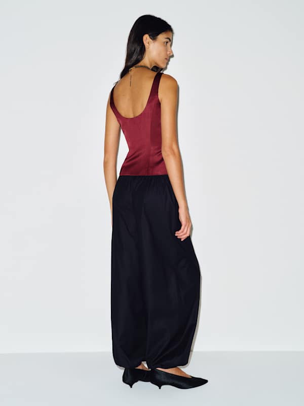 Hetty Top - Deep Red
