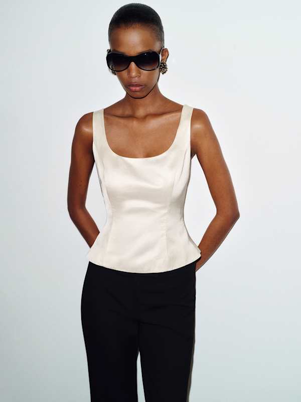 Hetty Top - Ivory