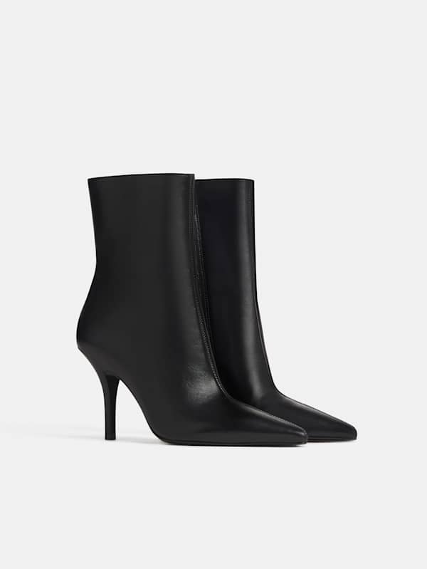 Pierce Ankle Boot - Black Leather