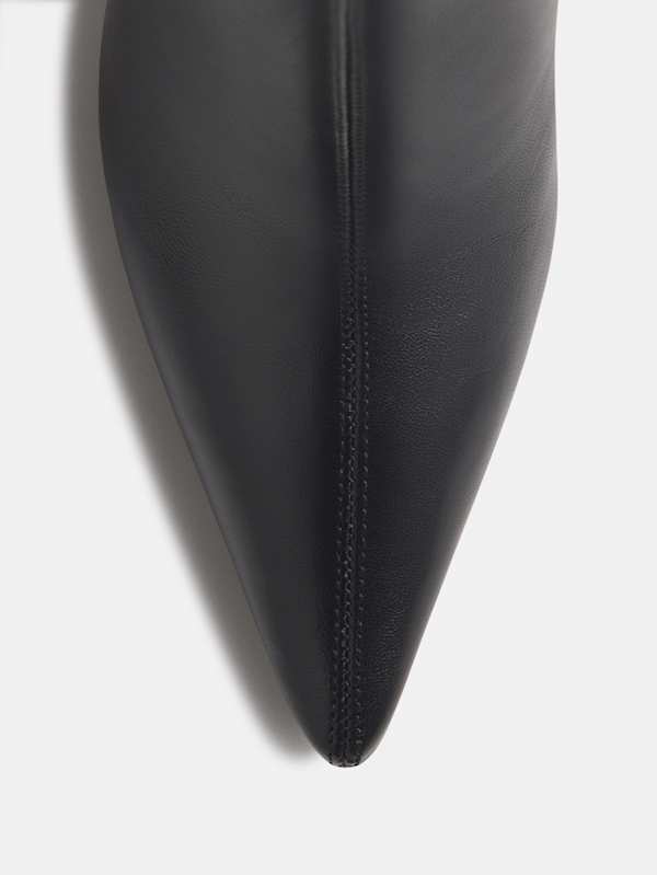 Pierce Ankle Boot - Black Leather