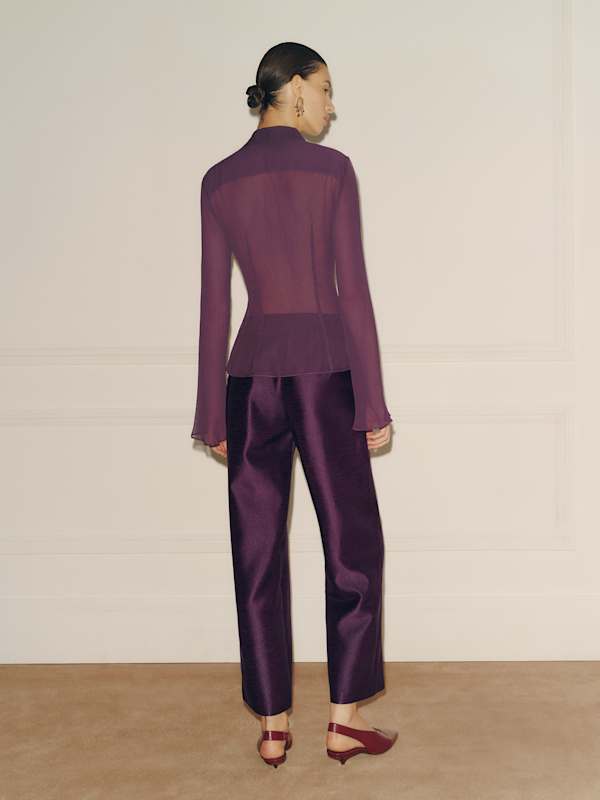 Thatcher Top - Crushed Violet