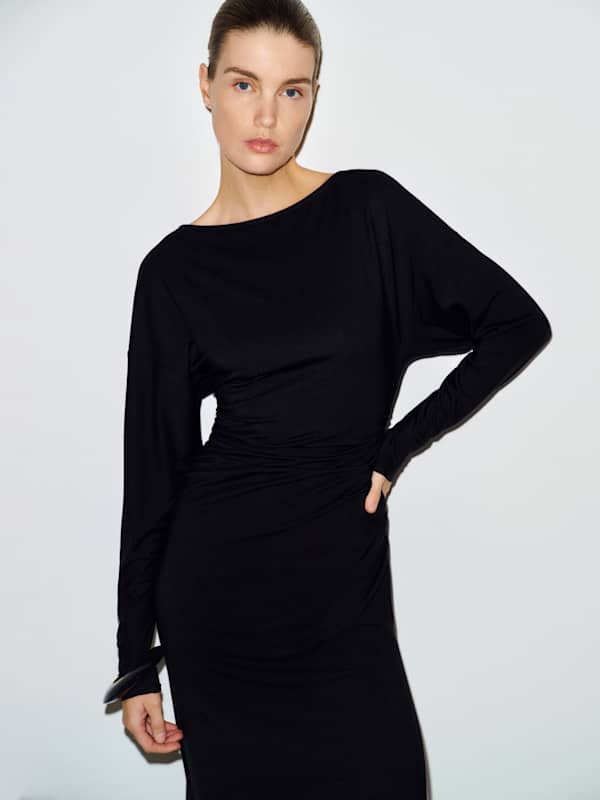 Norla Knit Dress - Black