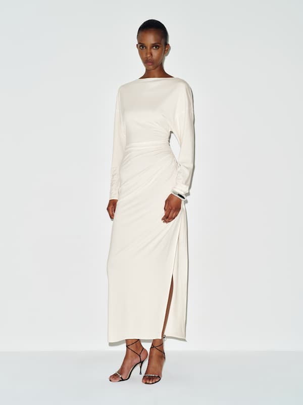 Norla Knit Dress - Fior Di Latte