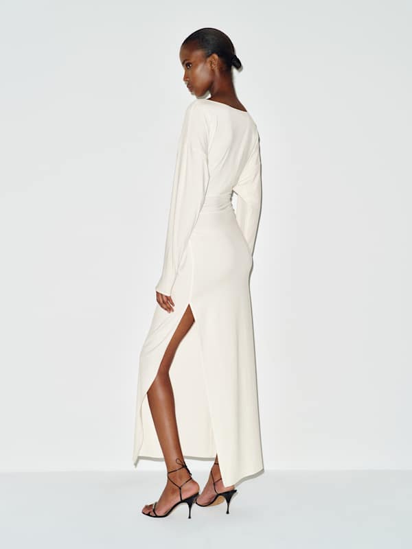 Norla Knit Dress - Fior Di Latte
