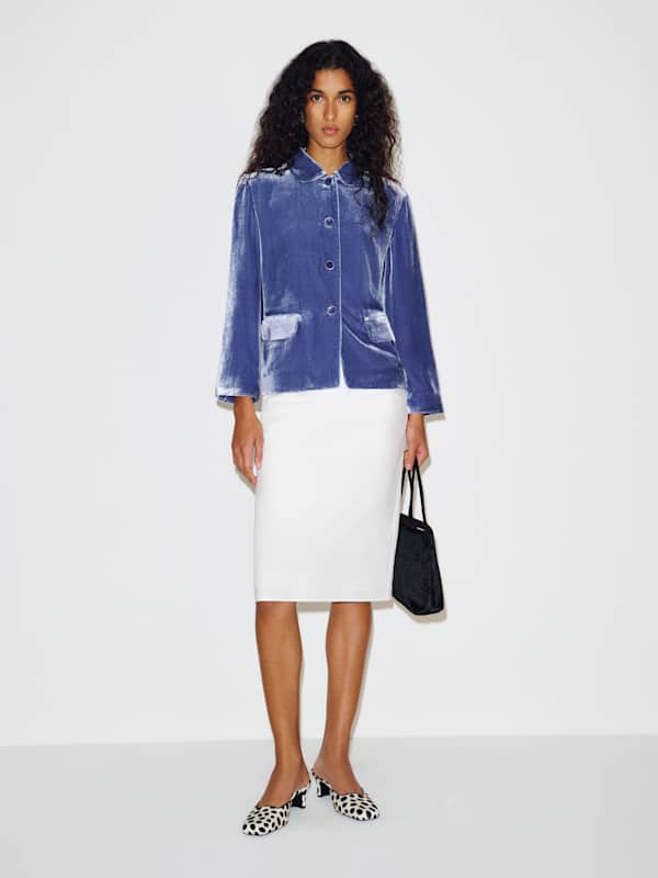 Slip Skirt - Bright White