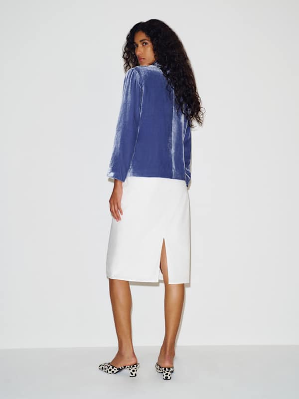 Slip Skirt - Bright White