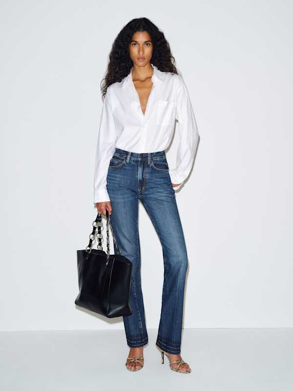 Alexa Chung High Rise Straight Leg Jeans - Scorpio Sun
