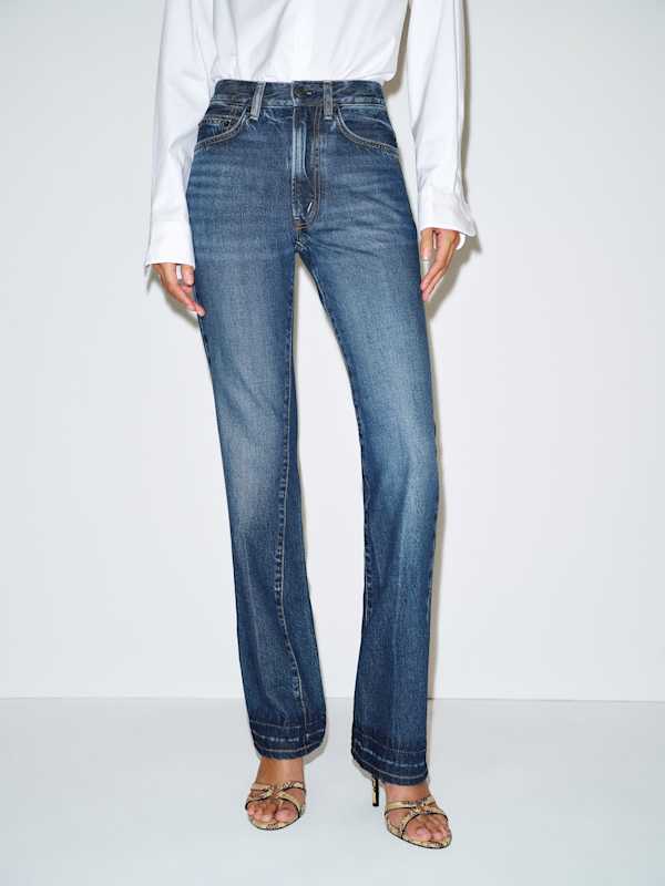 Alexa Chung High Rise Straight Leg Jeans - Scorpio Sun