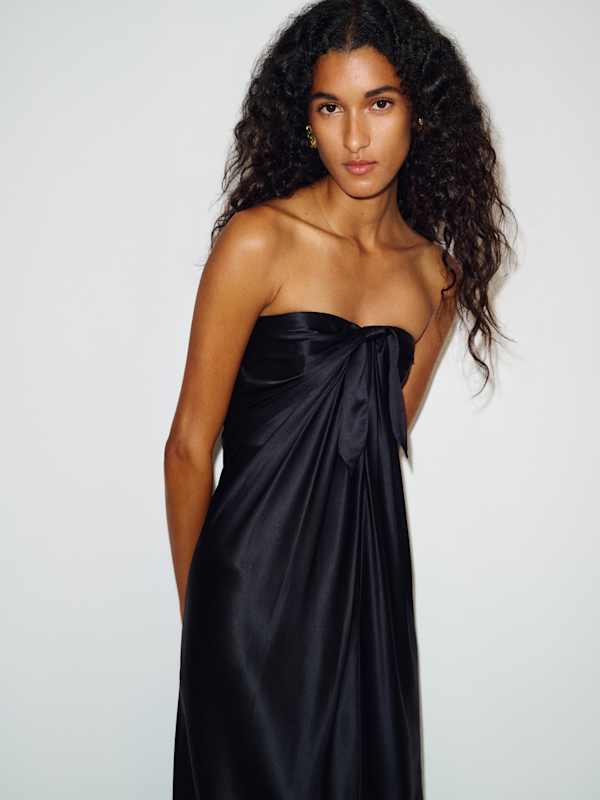 Radziwill Silk Dress - Black