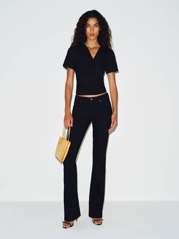 Larah Knit Top - Black
