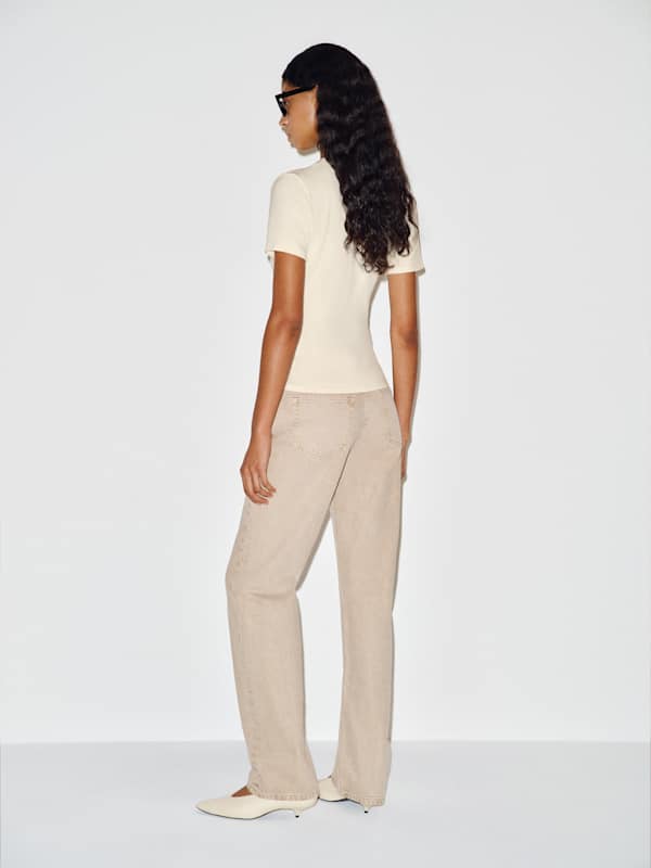 Larah Knit Top - Fior Di Latte