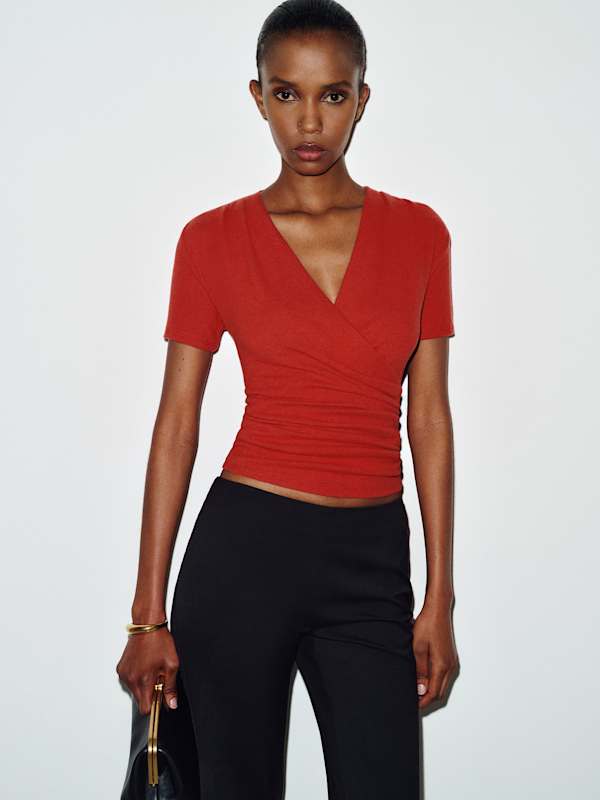 Larah Knit Top - Lipstick