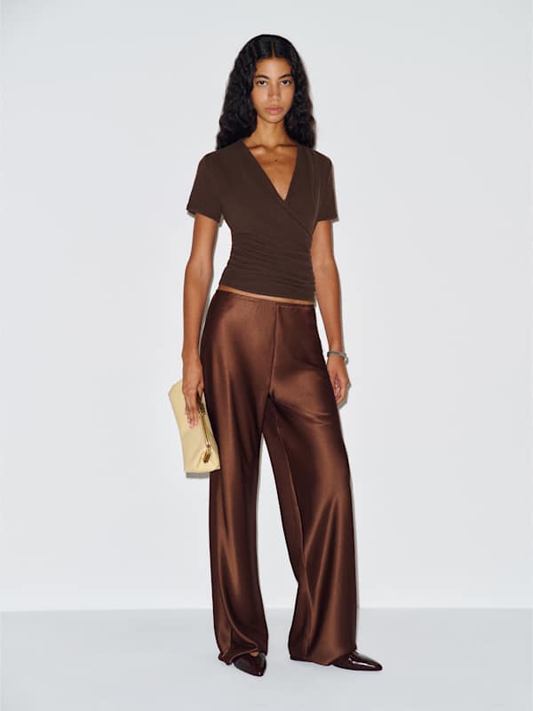 Larah Knit Top - Mole