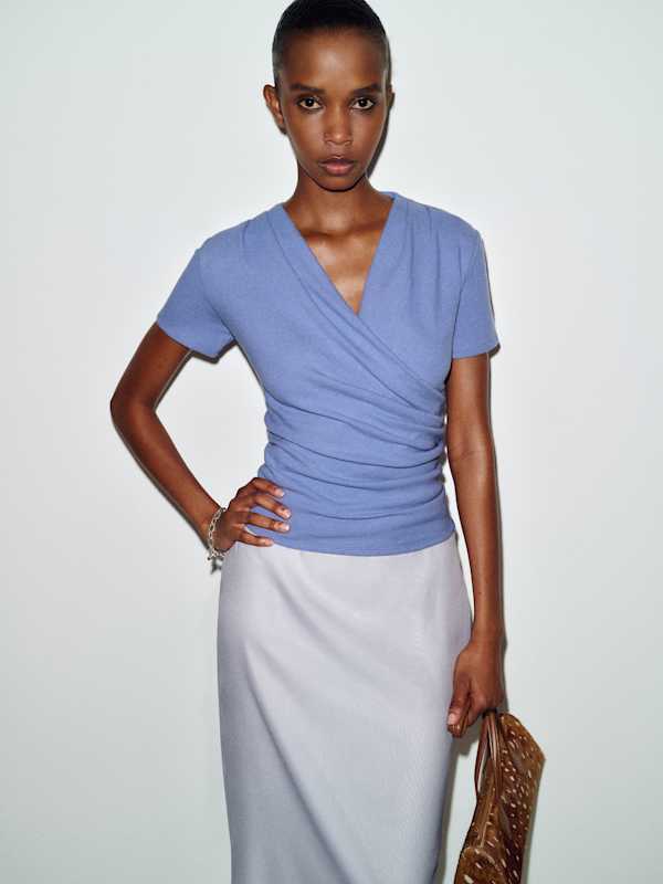Larah Knit Top - Neptune Blue